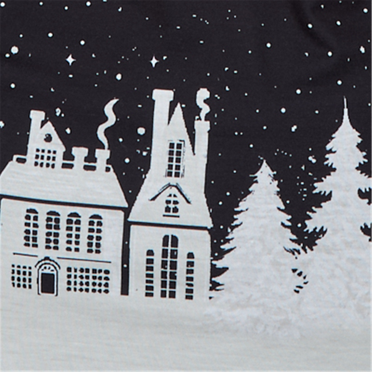 Plus Size Ruby Rd. Happy Holidays Santa''s Sleigh Scenic Tee