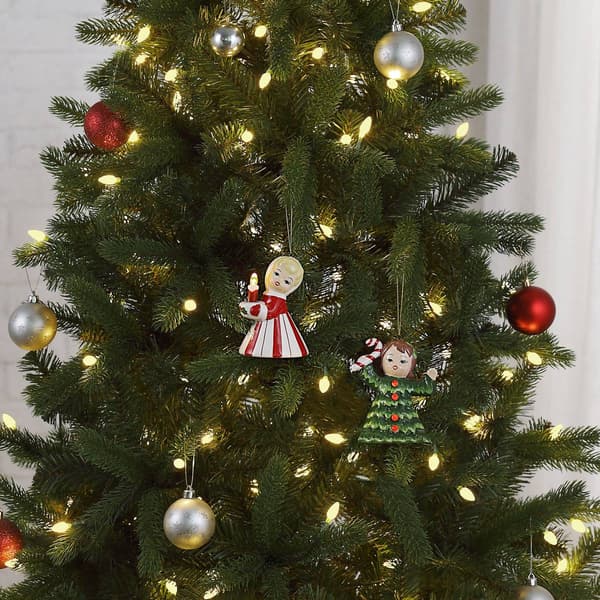 Mr. Christmas Vintage Christmas Kid Ornaments - Set of 2