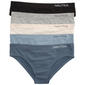 Womens Nautica 5pk. Seamless Tanga Panties with Logo-NT3713-5PKR - image 1