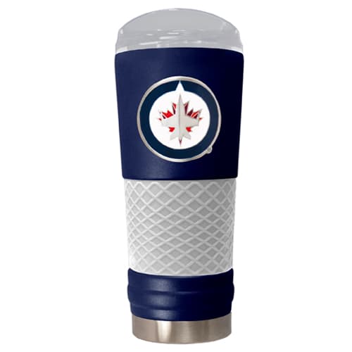 NHL Winnipeg Jets DRAFT Powder Coated Stainless Steel Tumbler - image 