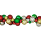 Northlight 6ft. Shatterproof Traditional Christmas Ball Garland - image 5