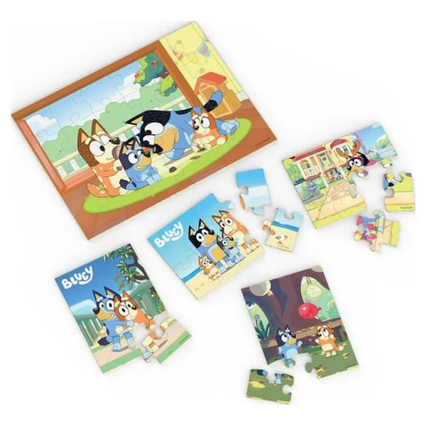 Spin Master 5pk. Bluey Wood Puzzle Set