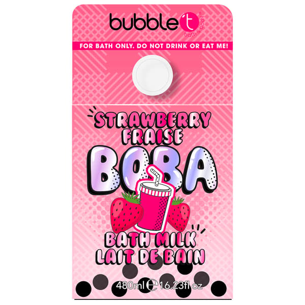 Bubble T Strawberry Bath Milk