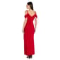Womens R&M Richards Cold Shoulder Cowl Neck Evening Gown - image 2
