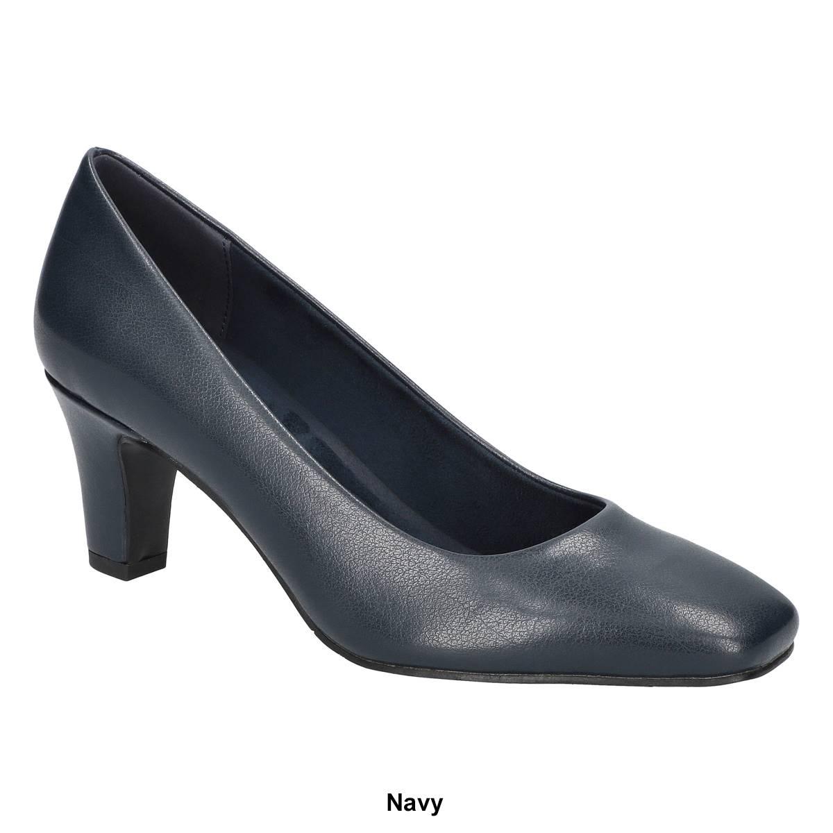 Womens Easy Street Poet Square Toe Pumps