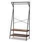 Baxton Studio Laima Vintage Rustic Distressed Entryway Coat Rack - image 1