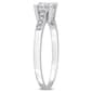 Diamond Classics™ 14kt. White Gold 1/4ctw. Diamond Quad Ring - image 4