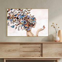 Artisan Home Butterfly Wishes Canvas Wall Décor