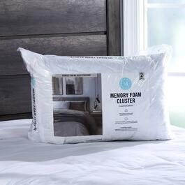 Martha Stewart 2pk. Memory Foam Cluster Bed Pillows