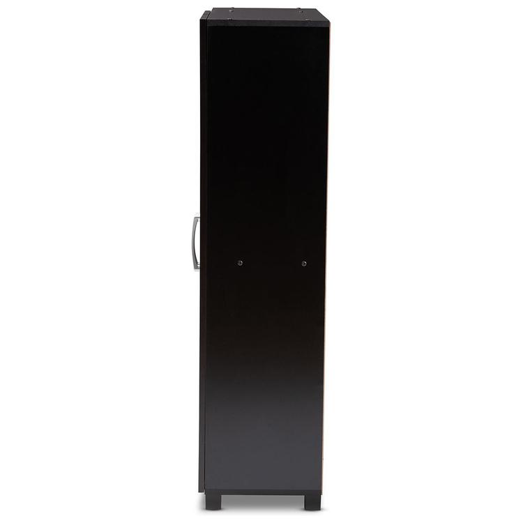 Baxton Studio Marine Entryway Shoe Storage Cabinet w/ Shelves