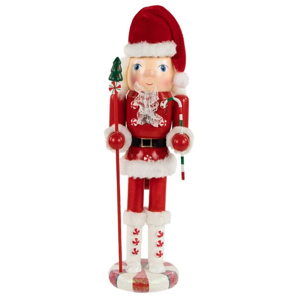 Northlight Seasonal 13.75in. Peppermint Christmas Nutcracker