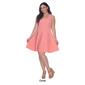Plus Size White Mark Crystal Fit N&#8217; Flare Dress - image 4