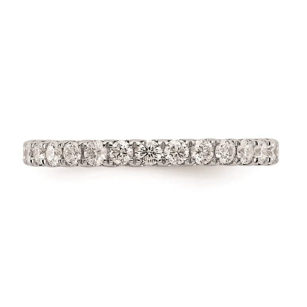Pure Fire 14kt. White Gold Lab Grown Diamond Eternity Band