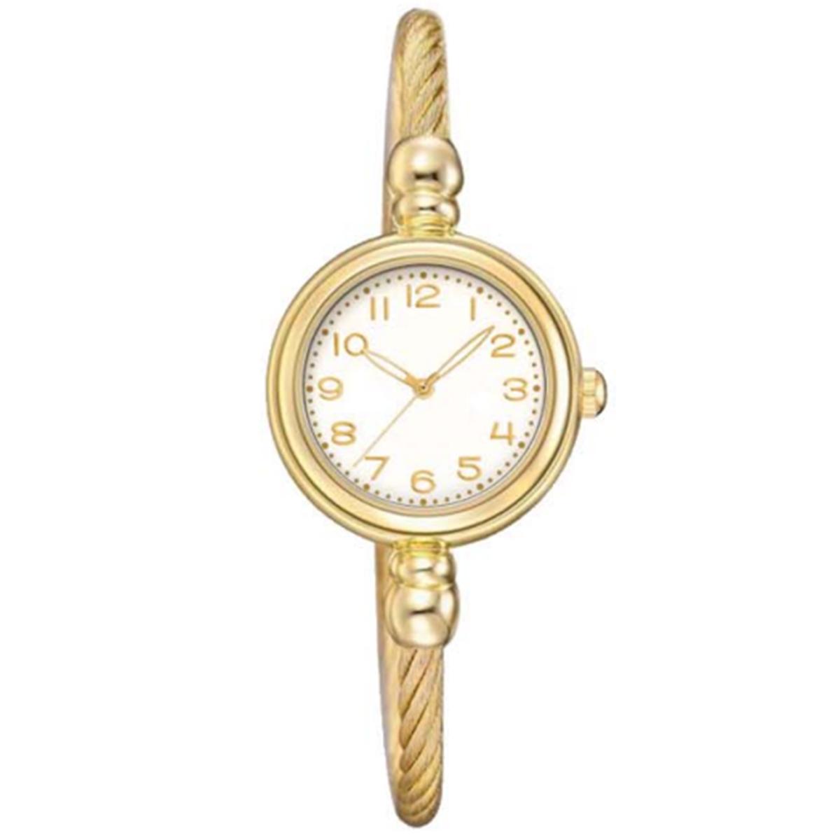 Womens Metallic Dial Analog-Quartz Watch - 14886G-07-H27