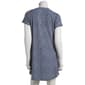 Womens Laura Ashley&#174; Short Sleeve Fern Leaf V-Neck Nightshirt - image 2