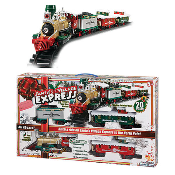 Toy State Santa's Village Express Holiday Christmas Train Set - image 