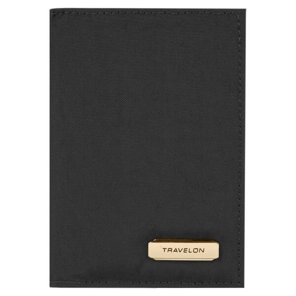 Travelon Nylon RFID Blocking Bifold Passport Holder - image 