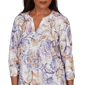 Womens Alfred Dunner Grand Bazaar 3/4 Sleeve Floral Blouse - image 5