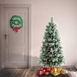 National Tree 4.5ft. Perry Hard Needle Snow Dusted Pine Tree