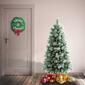 National Tree 4.5ft. Perry Hard Needle Snow Dusted Pine Tree - image 2