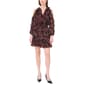 Womens MSK Long Sleeve Print Chiffon Cold Shoulder Dress - image 1