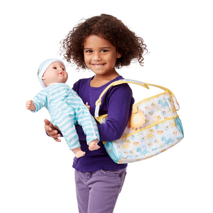 Melissa & Doug® Mine To Love Travel Time Play Set