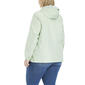 Plus Size d.e.t.a.i.l.s Windbreaker w/Floral Hood Lining - image 3