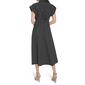 Womens Calvin Klein Short Sleeve Commuter Windowpane Shirtdress - image 3