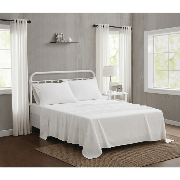 The Farmhouse by Rachel Ashwell Washed Cotton 4pc. Sheet Set