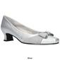 Womens Easy Street Rejoice Glitter Bow Heels - image 8