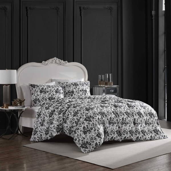 Betsey Johnson Betseys Toile Duvet Cover Set