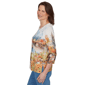 Womens Alfred Dunner Classics Autumn Lake Scene Blouse - image 4