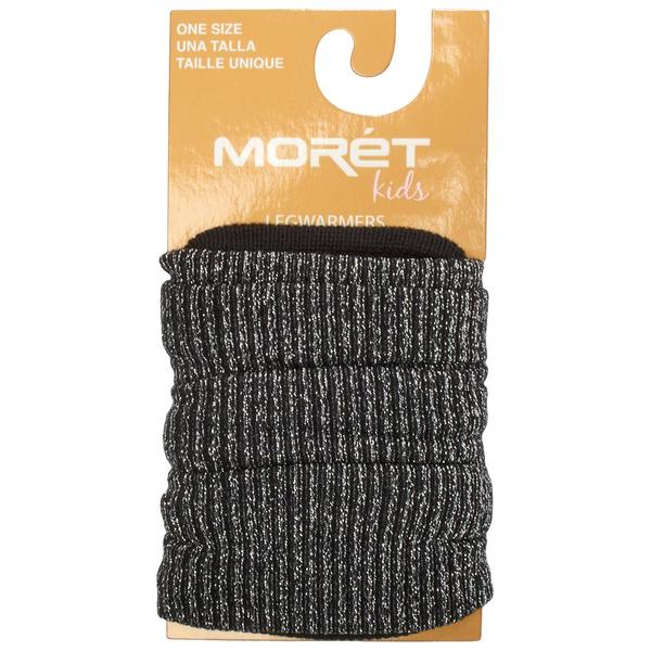 Girls Jacques Moret Silver Lurex Leg Warmers - image 