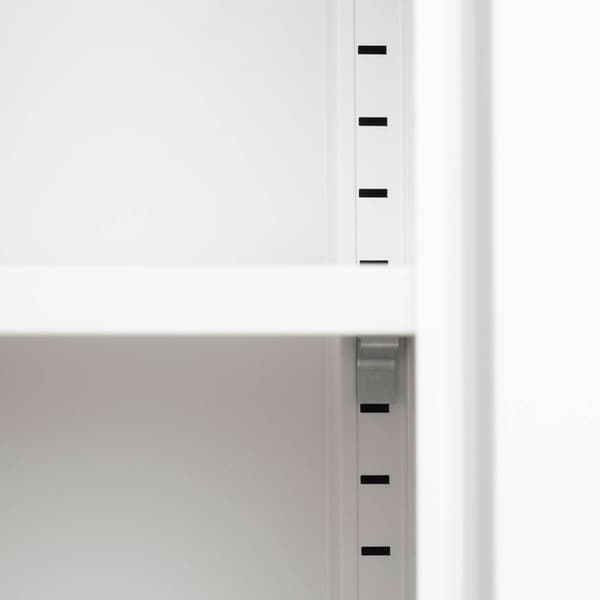 South Shore Eddison Pure White 2-Door Storage Cabinet
