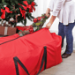 Simple Living Large Red Christmas Holiday Storage Bag - image 4