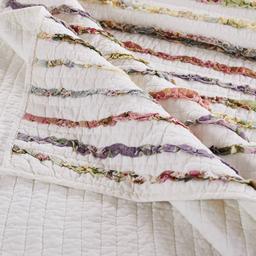 Greenland Home Fashions™ Bella Ruffle Edge Quilt Set w/ Pillows