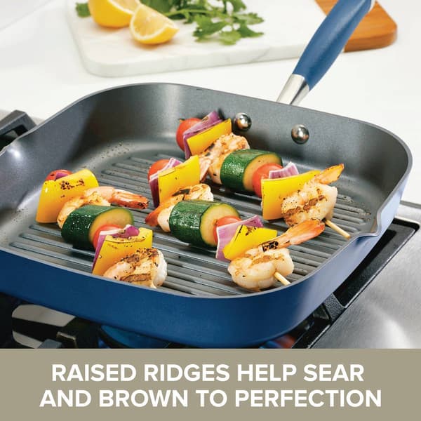 Anolon&#174; Advanced Home Nonstick 11in. Deep Square Grill Pan