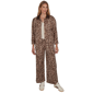 Petite Ruby Rd. Game of Luxe Leopard Denim Jacket - image 5