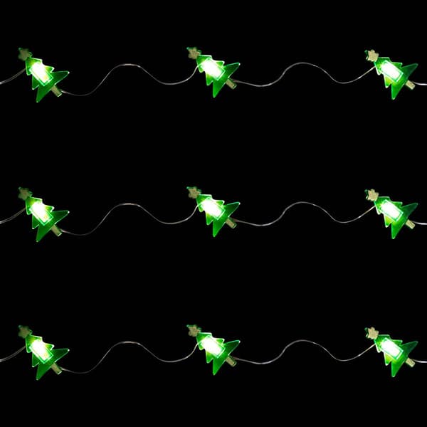 Northlight Seasonal 20ct. Christmas Tree Shaped LED Lights