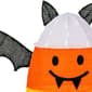 National Tree 27in. Pre-Lit Candy Corn Bat - image 2