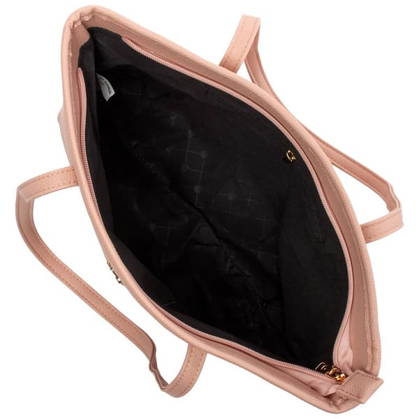 Gloria Vanderbilt Carry All Tote w/ Top Zipper Closure