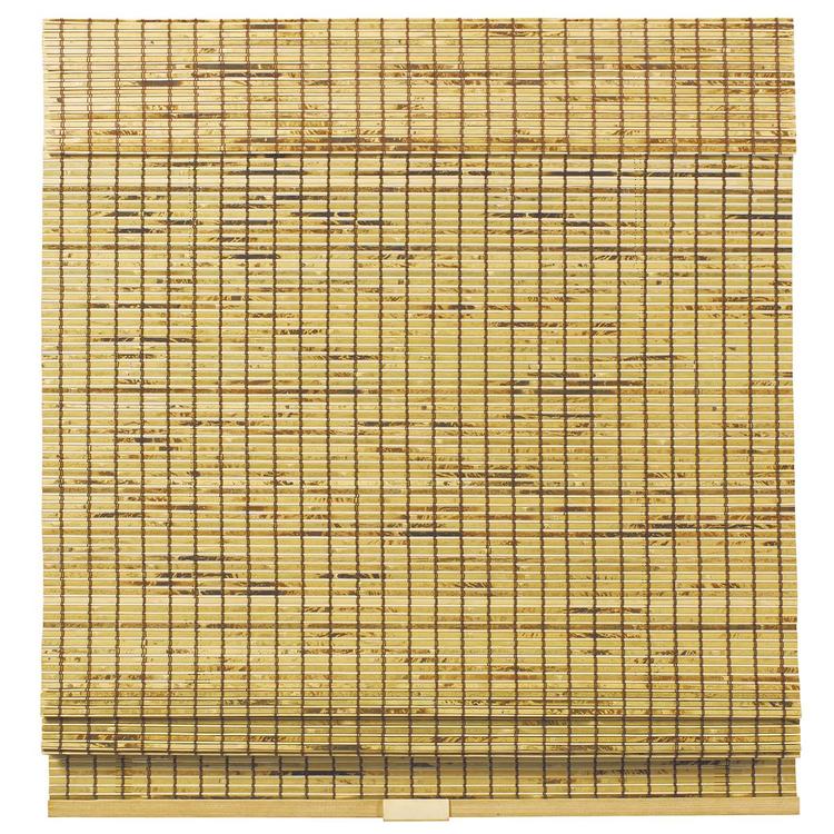 4in. Cordless Bamboo Roman Burnout Shades