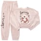 Girls (7-12) Jessica Simpson Bear French Terry Crewneck w/Joggers - image 2