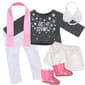 Sophia's(R) 6pc. Let it Snow Sweater and Skirt Set - image 1