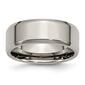 Mens Endless Affection&#40;tm&#41; 8mm Engravable Titanium Wedding Band - image 1