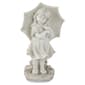 Northlight Seasonal Solar Lighted Girl w/ Umbrella Garden Statue - image 1
