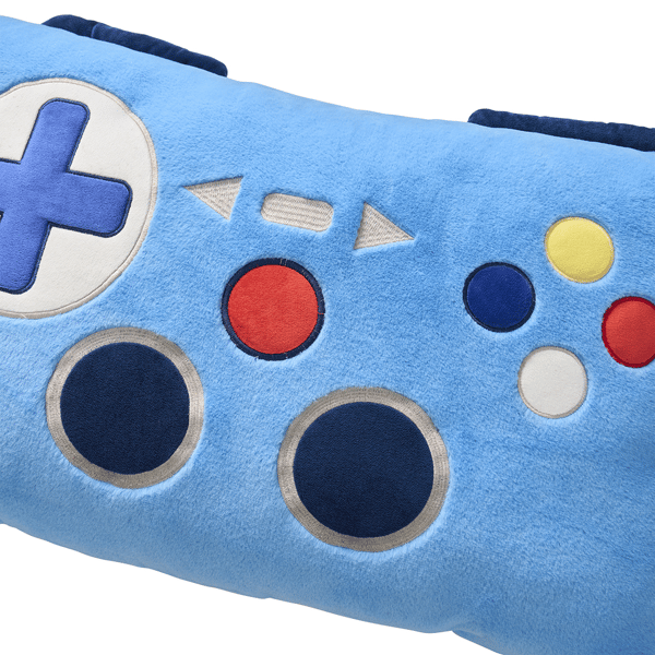 Olivia & Finn Blue Gamer Kids Decorative Body Pillow