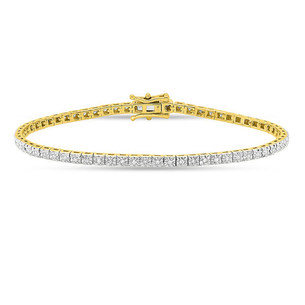 Nova Star&#40;R&#41; 0.50ctw. Lab Grown Diamond Tennis Bracelet - image 