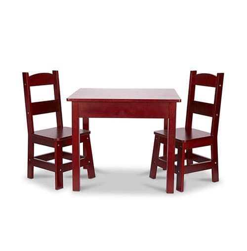 Melissa &amp; Doug(R) Wooden Table &amp; Chairs