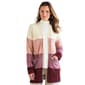 Plus Size Jason Maxwell Striped Duster Sweater - image 1